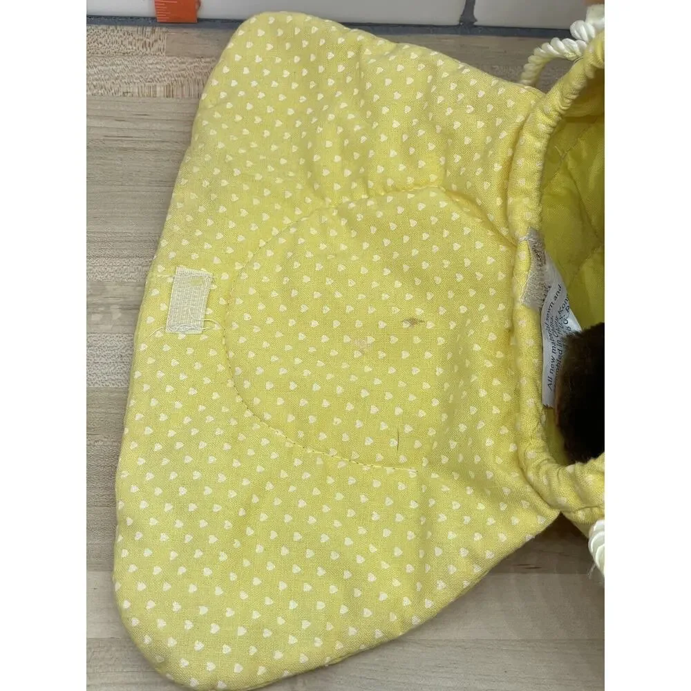 Vintage Galoob Sweet Secrets Purse Pal Yellow Dog Puppy‎